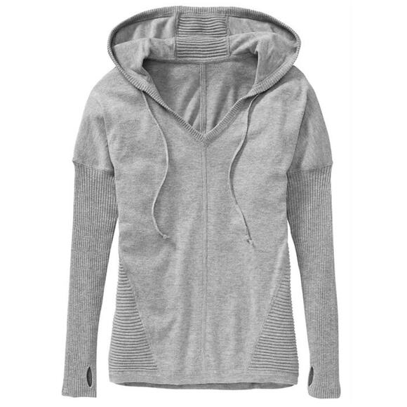 ATHLETA Metta Hoodie Heather Gray Size Womens Small - Picture 1 of 6